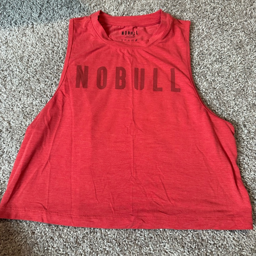 NOBULL Women's Bold Red Muscle Tee